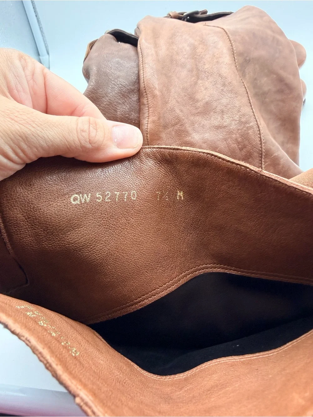Stuart Weitzman Yeeha Boot Brown Size 7.5